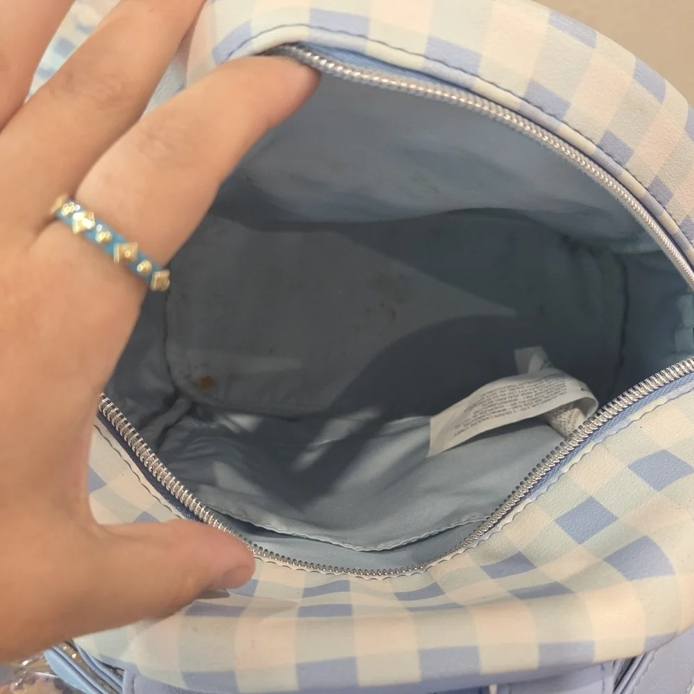 Loungefly Cinnamoroll Sanrio Daisy Gingham Mini Backpack Loungefly